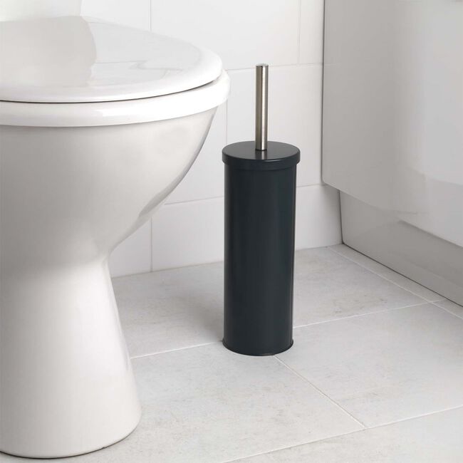 BELDRAY BLACK ROUND Toilet Brush