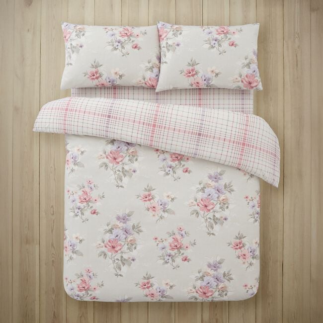 SINGLE DUVET COVER Brushed Cotton Leah