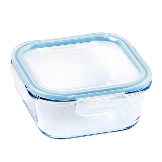 Wiltshire 800ml Square Glass Container