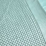 DOUBLE DUVET COVER Soiree Iras Duck Egg