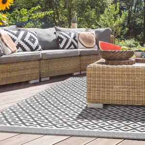 DIAMOND GREY 120x180cm Outdoor Mat