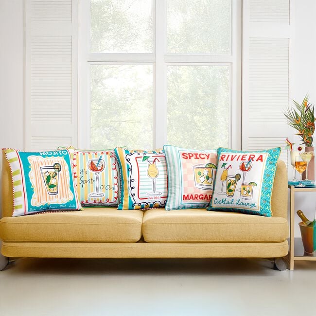 Pina Colada Cushion 45cm x 45cm