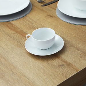 Abney & Croft White Tea Cup & Saucer