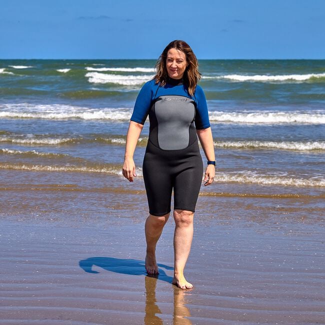 Unisex Shortie Summer Wetsuit Size Large