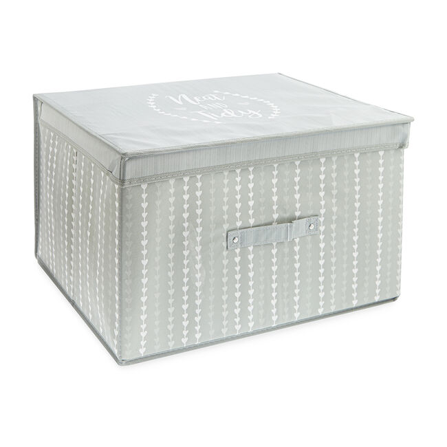 Neat & Tidy Grey Foldable Storage Chest