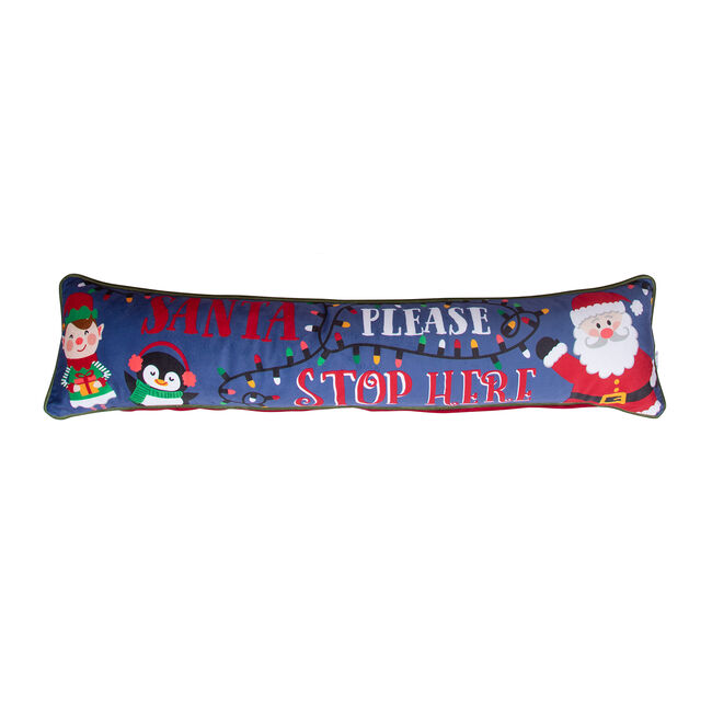Santa & Friends Draught Excluder 22 x 90cm