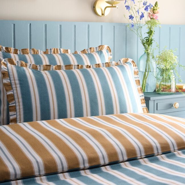 DOUBLE DUVET COVER Appletree Eloise Stripe