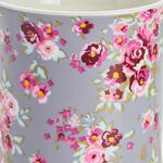Abney & Croft New Bone Floral Mug - Grey