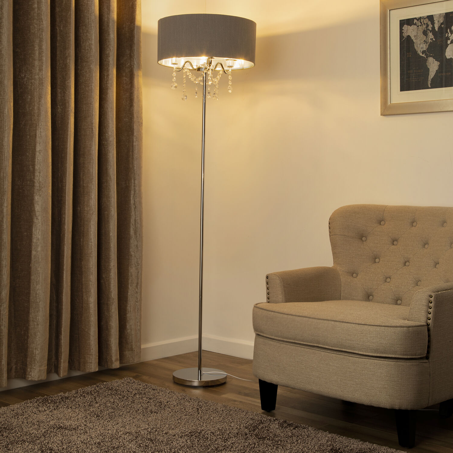 Iris Floor Lamp Home Store More