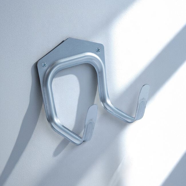 5 Galvanised Tool Hooks