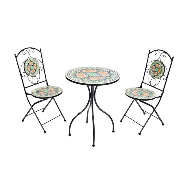 Fora Mosaic 3 Piece Bistro Set