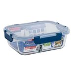 Decor Deluxe Clips Glass Container 980ml