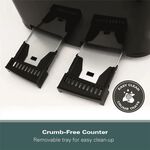 HAMILTON BEACH ESSENTIALS BLACK 4 Slice Toaster