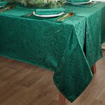 PAISLEY DAMASK GREEN 160x183cm Table Cloth