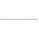 Extendable Tension Rod White 70-120cm