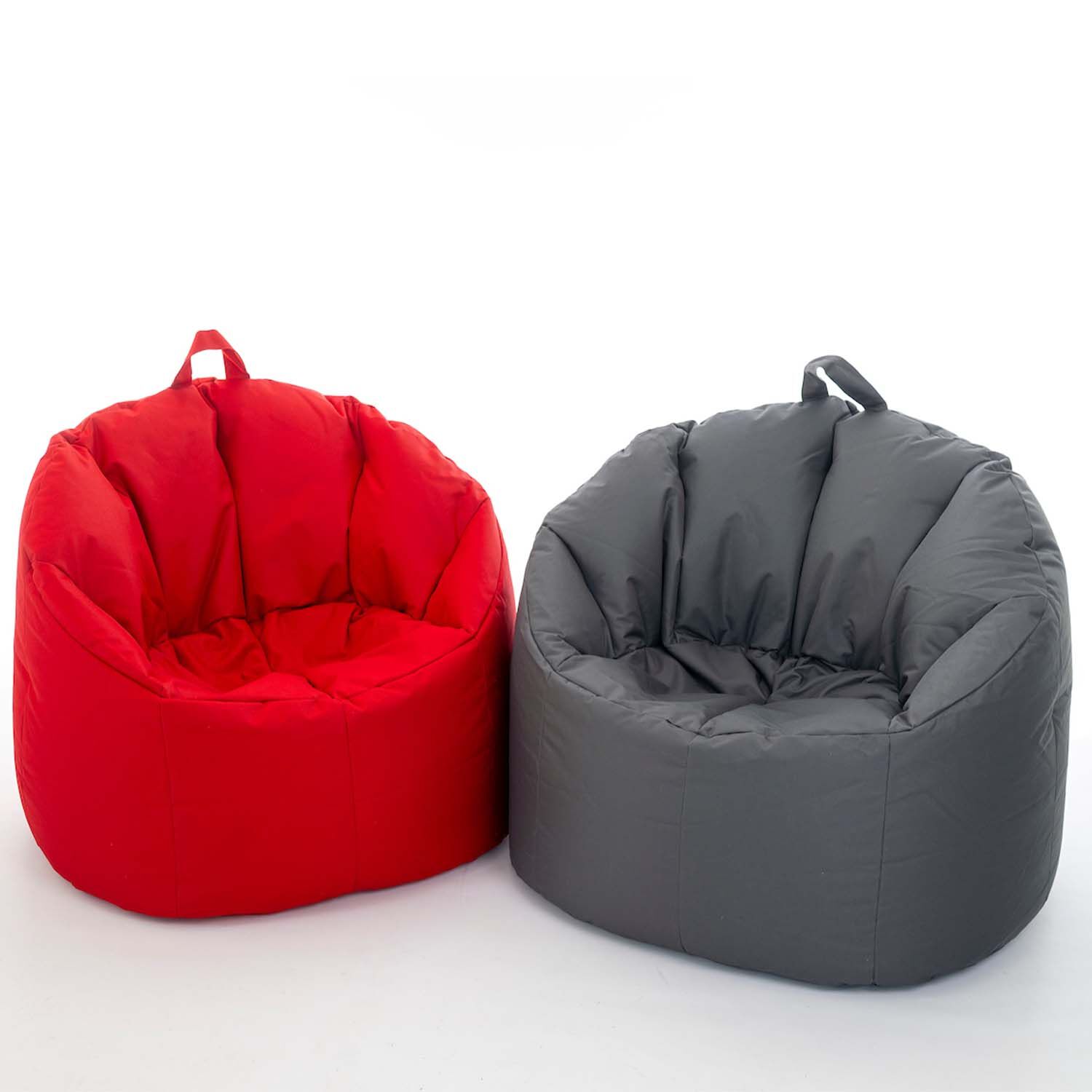 Snug Seat Bean Bag Chair Grey Home Store + More