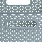 Geometric Storage Basket 19L - Mint