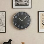 Juliet Black Clock 33cm 