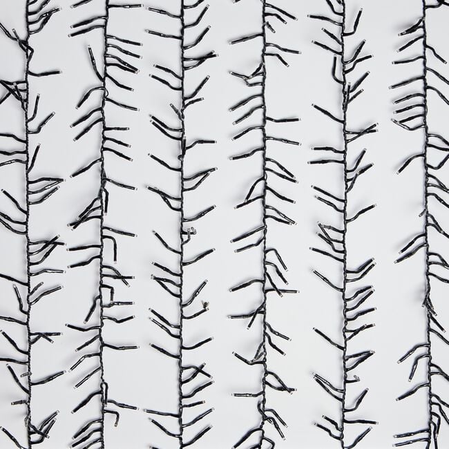 2000 LED Warm White Cluster Lights