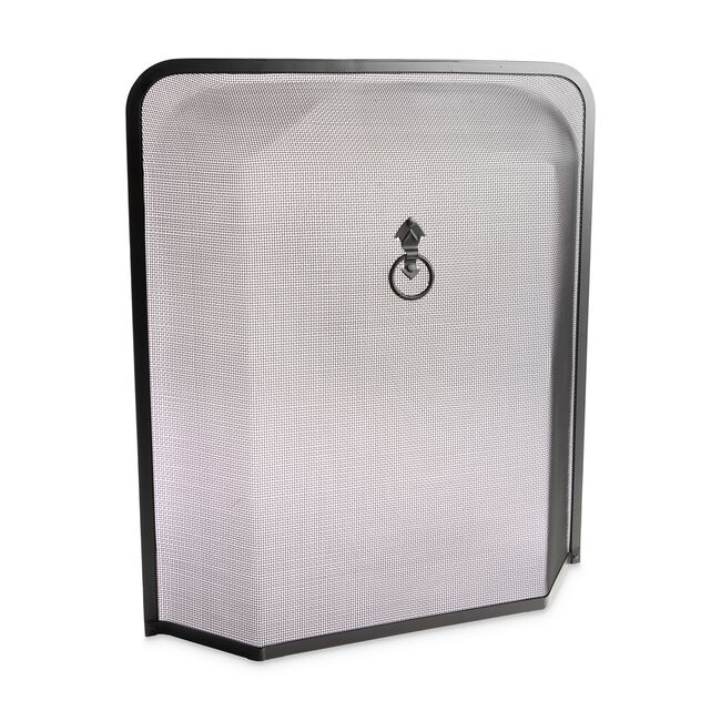 De Vielle Rectangular Fire Guard Classic Black 