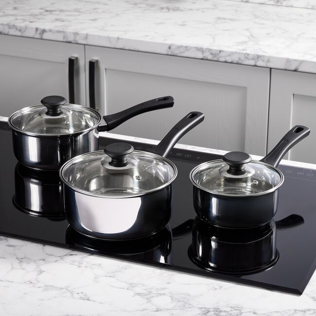 Dynamic Modern 3 Piece Cookware Set