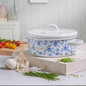 Laura Ashley China Rose Round Casserole