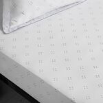 EMERSON NAVY Single Fitted Sheet