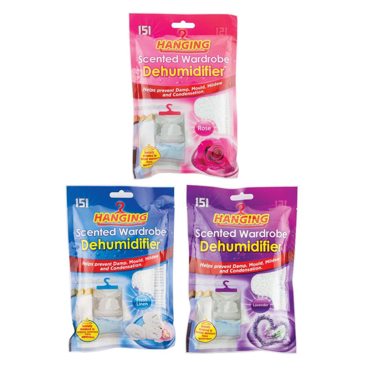 Scented Hanging Wardrobe Dehumidifier Home Store + More