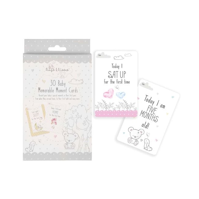 First Steps Baby Memorable Moment Cards