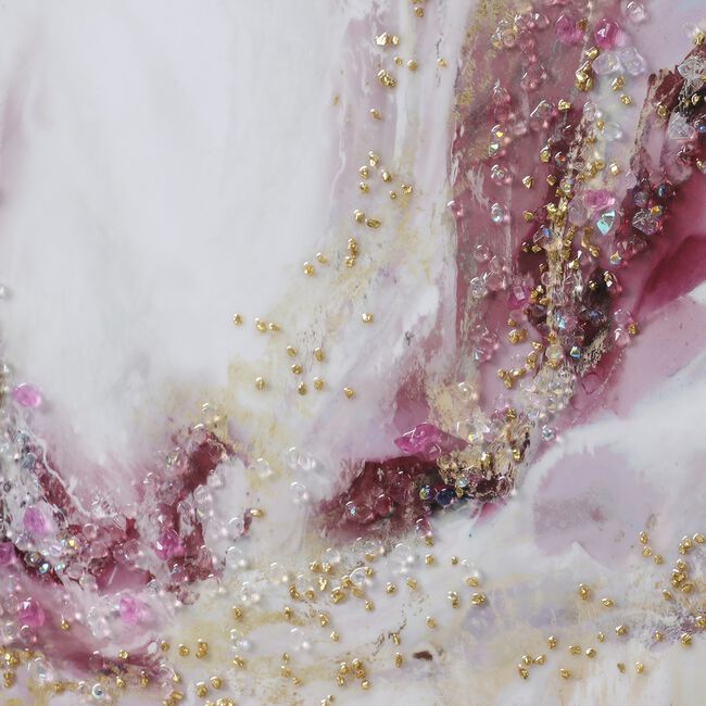 Waves of Emotion Jewelled Wall Art - 49cm x 59cm