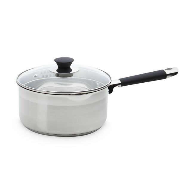 Cuisine S/Steel Draining 4 Piece Cookware Set