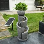 Slieve Bloom Solar Garden Water Feature & Planter