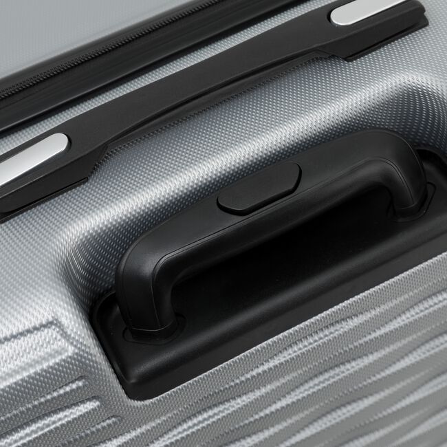 MEDIUM LIGHTWEIGHT HARDSHELL LUGGAGE - SILVER