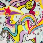 Groovy Unicorn 120cm x 150cm Throw