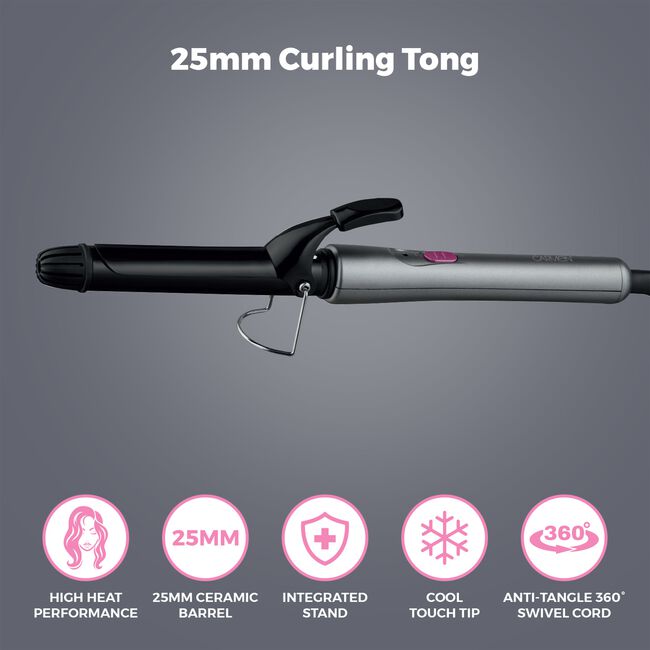 Carmen 25mm Curling Tong