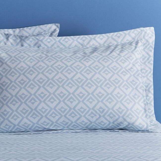 Jenkins Blue Oxford Pillowcase Pair