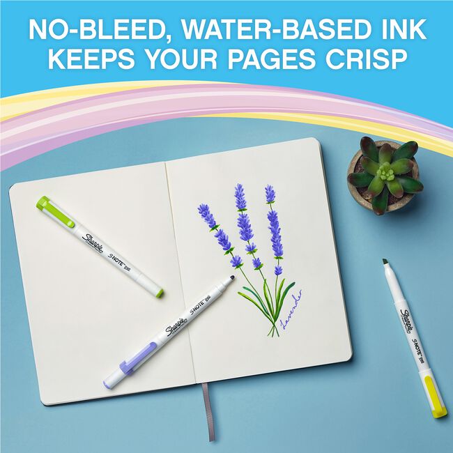 Sharpie S-Note Duo Highlighter - 8 PK