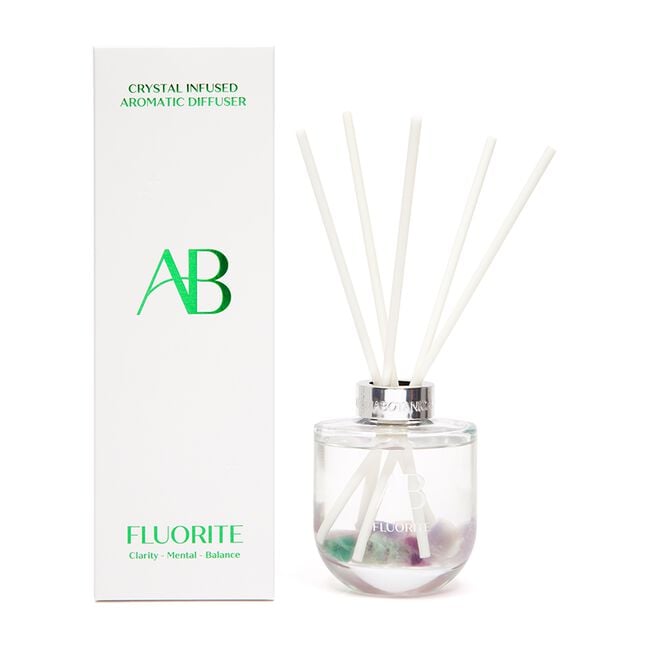 Aromabotanical Crystal Fluorite Reed Diffuser