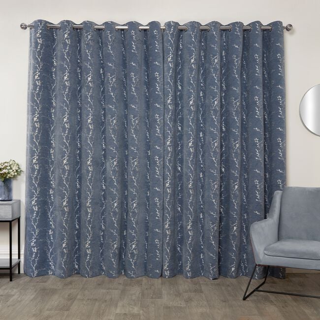JESS CHAMBRAY 66x54 Curtain