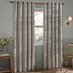WYLDER GRACE LEAF 168X137 MIST GREY Curtain
