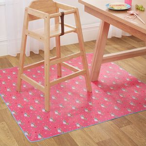 Splash Mat Unicorn 130cm x 130cm - Pink