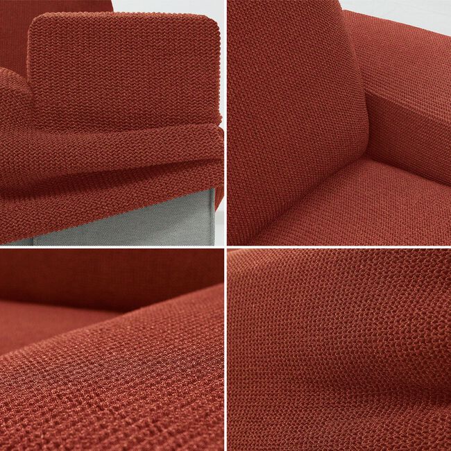 TWO WAY SUPER STRETCH CLAY Armchair Cover