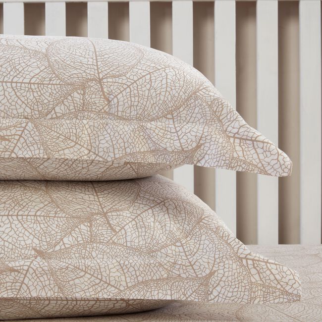Andi Oxford Pillowcase Pair - Natural 