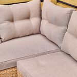 Genoa Rattan Corner Sofa Set