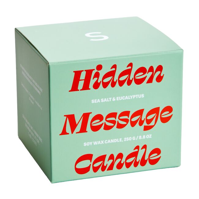 Hidden Message You're a Legend Candle 250g