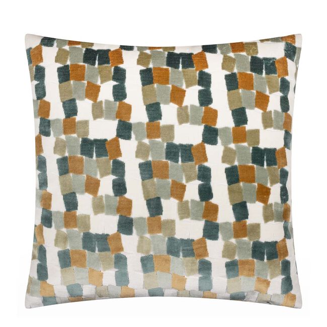 FURN METRO BLOCKS 45X45 GREEN Cushion