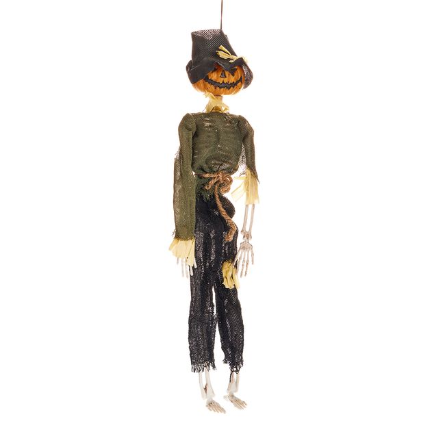 Pumpkin Skeleton In Suit 40cm