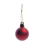 49PACK RED Mini Bauble Set