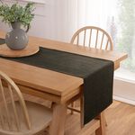 WOVEN WATERPROOF Grey 40x200cm Table Runner