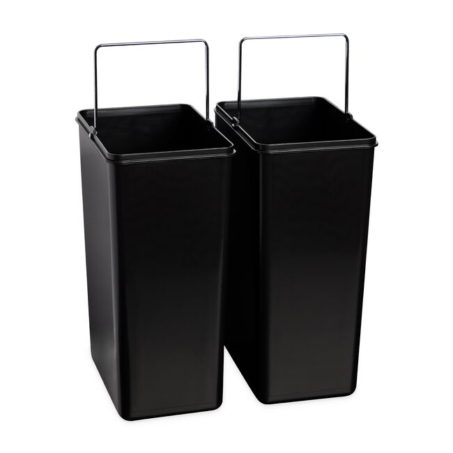 30L Double Recycling Kitchen Bin 